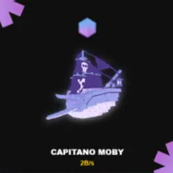 2B s Crystal Capitano Moby Crazy (Секретный персонаж) — Roblox, лот №219227
