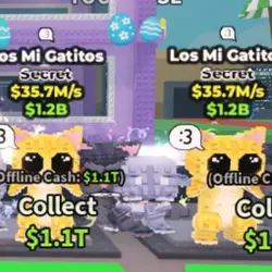 3 Los Mi Gatitos 35.7M s :3 #BP2 (Секретный персонаж) — Roblox, лот №219248