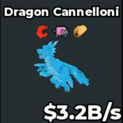 3.2b s Diamond Dragon Cannelloni (Секретный персонаж) — Roblox, лот №219125