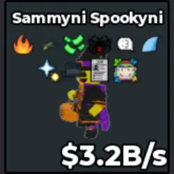 3.2B s SAMMYNI SPOOKYNI (Секретный персонаж) — Roblox, лот №219127
