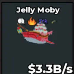 3.3b s Jelly Moby (Секретный персонаж) — Roblox, лот №219140