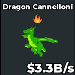 3.3b s Radioactive Dragon Cannelloni - FIRE Trait From Fuse… — Roblox, лот №219146