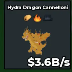 3.6b s Hydra Dragon Cannelloni (Секретный персонаж) — Roblox, лот №219171