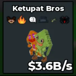 3.6b s ketupat bros (Секретный персонаж) — Roblox, лот №219172