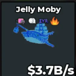3.7b s Diamond Jelly Moby (Секретный персонаж) — Roblox, лот №219178
