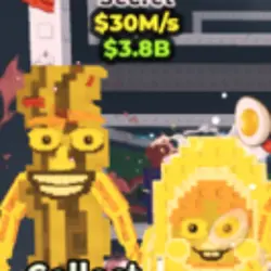 30M s Gold Bacuru and Egguru (Секретный персонаж) — Roblox, лот №219215