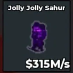 315M Galaxy Jolly Jolly Sahur Rare Color Kori (Секретный пе… — Roblox, лот №219223