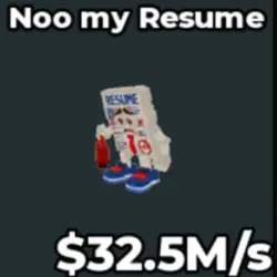 32.5M s Noo my Resume Brianrot - StealaBrianrot (Секретный … — Roblox, лот №219228