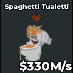 330M s Chocolate Spaghetti Tualetti Crazy - Equivalent to T… — Roblox, лот №219249