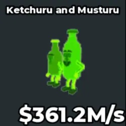 361.1M s Radioactive Ketchuru and Musturu Crazy - Equivalen… — Roblox, лот №219264