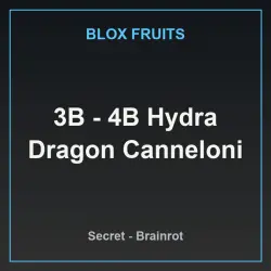 3B - 4B Hydra Dragon Canneloni (Секретный персонаж) — Roblox, лот №219274