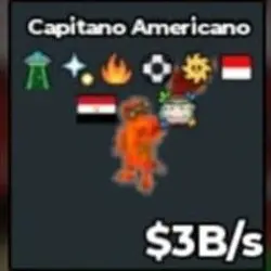 3B Lava Capitano Americano Clean $ Rare Kori (Секретный пер… — Roblox, лот №219278