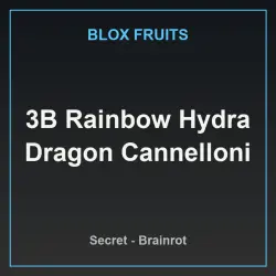 3B Rainbow Hydra Dragon Cannelloni (Секретный персонаж) — Roblox, лот №219279