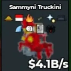 4.1B Sammyni Truckini 10 Clean Trait Kori (Секретный персон… — Roblox, лот №219288