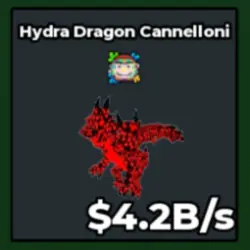4.2b s cursed hydra Dragon Cannelloni (Секретный персонаж) — Roblox, лот №219290