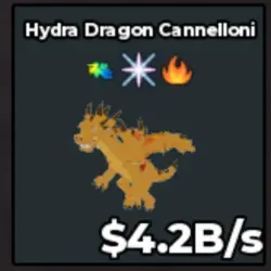 4.2b s Hydra Dragon Cannelloni (Секретный персонаж) — Roblox, лот №219292
