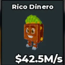 42.5M s Rico Dinero Crazy Brianrot (Секретный персонаж) — Roblox, лот №219310
