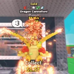 5.1b s Gold Dragon Cannelloni - Money Trait (Секретный перс… — Roblox, лот №219346