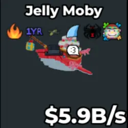 5.9b s Jelly Moby (Секретный персонаж) — Roblox, лот №219357