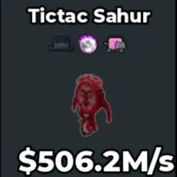 506.2M s Bloodrot Tictac Sahur Brianrot - Equivalent to THE… — Roblox, лот №219361