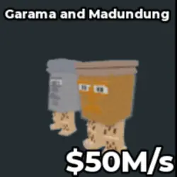 50M s Garama and Madundung Brianrot - Exclusive (Секретный … — Roblox, лот №219363
