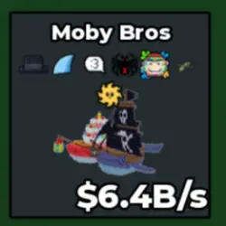 6.4b s moby bros (Секретный персонаж) — Roblox, лот №219374