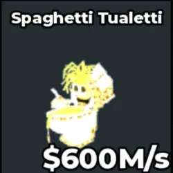 600M s Divine Spaghetti Tualetti Crazy - Equivalent to THE … — Roblox, лот №219383