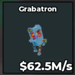 62.5M s Grabatron Crazy (Секретный персонаж) — Roblox, лот №219387