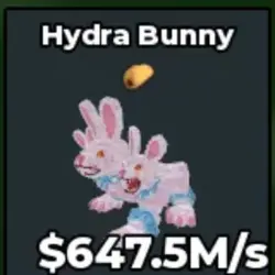 647.5m s Hydra bunny - Rare Taco Runaway Trait (Секретный п… — Roblox, лот №219392