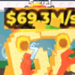 69.3M s Gold 67 (Секретный персонаж) — Roblox, лот №219423