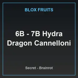 6B - 7B Hydra Dragon Cannelloni (Секретный персонаж) — Roblox, лот №219425