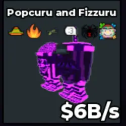 6B s Popcuru and Fizzuru Galaxy (Секретный персонаж) — Roblox, лот №219427