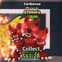 700M s Cerberus Crazy Crazy - Equivalent to THE BEST (Секре… — Roblox, лот №219450