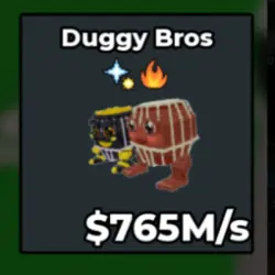 765m s duggy bros (Секретный персонаж) — Roblox, лот №219464