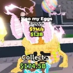7m s Noo my Eggs Noo my egg (Секретный персонаж) — Roblox, лот №219467