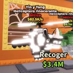 82.5K s Yin Yang Rhino Helicopterino Brianrot - Equivalent … — Roblox, лот №219475
