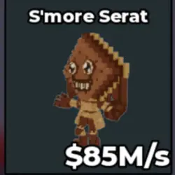85M s S'more Serat Crazy Brianrot (Секретный персонаж) — Roblox, лот №219435