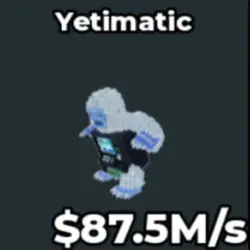 87.5M s Yetimatic Crazy Brianrot (Секретный персонаж) — Roblox, лот №219436