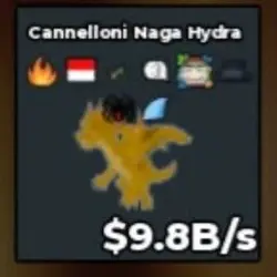 9.8B Gold Hydra Dragon Canelloni 8Trait N Kori (Секретный п… — Roblox, лот №219495