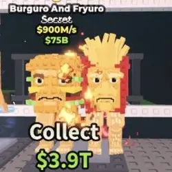 900M s burguro Fryuro (Секретный персонаж) — Roblox, лот №219497