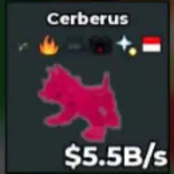 > Rainbow Cerberus $5.5B s 6 Traits Clean Traits (Секретный… — Roblox, лот №219484