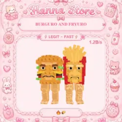 [ 1.2B s ] Burguro And Fryuro (Секретный персонаж) — Roblox, лот №219501