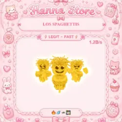 [ 1.2B s ] Los Spaghettis Gold (Секретный персонаж) — Roblox, лот №219512