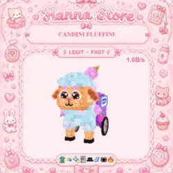 [ 1.6B s ] Candini Fluffini (Секретный персонаж) — Roblox, лот №219520
