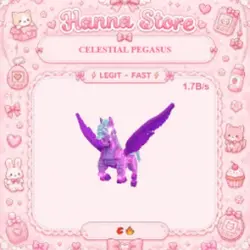 [ 1.7B s ] Celestial Pegasus (Секретный персонаж) — Roblox, лот №219521
