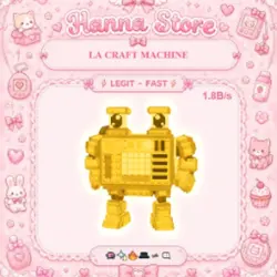 [ 1.8B s ] La Craft Machine Gold (Секретный персонаж) — Roblox, лот №219523