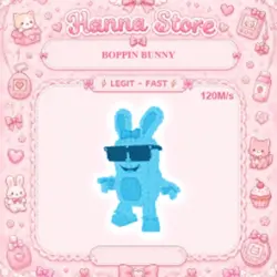 [ 120M s ] Boppin Bunny Diamond (Секретный персонаж) — Roblox, лот №219524