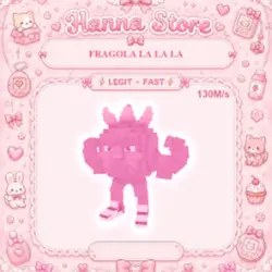 [ 130M s ] Fragola La La La Candy (Секретный персонаж) — Roblox, лот №219525