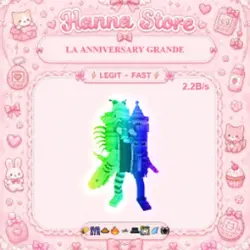 [ 2.2B s ] La Anniversary Grande Rainbow (Секретный персона… — Roblox, лот №219542