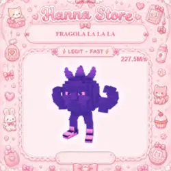 [ 227.5M s ] Fragola La La La Galaxy (Секретный персонаж) — Roblox, лот №219554